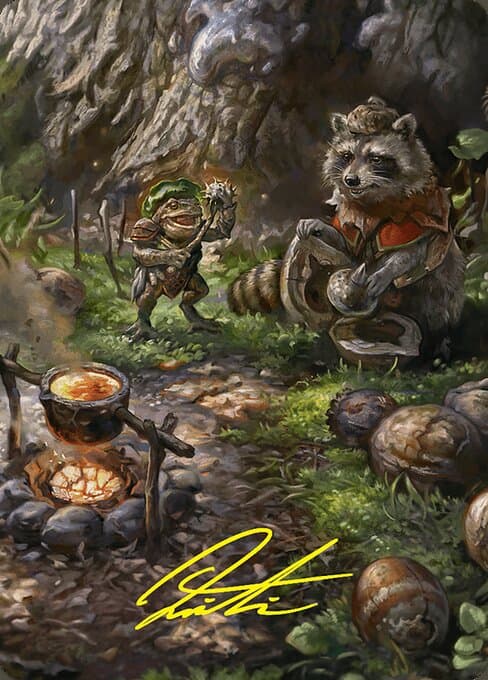 Sylvan Scavenging // Sylvan Scavenging Token