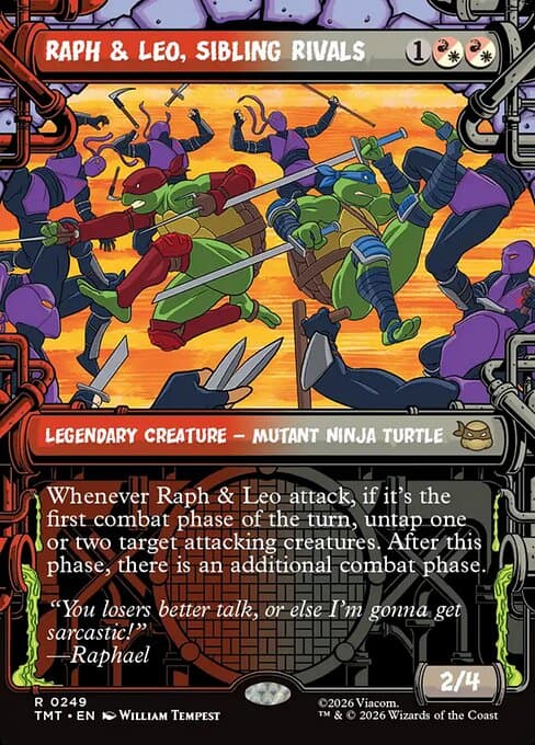 Raph & Leo, Sibling Rivals