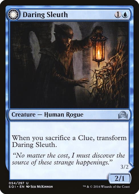 Daring Sleuth // Bearer of Overwhelming Truths