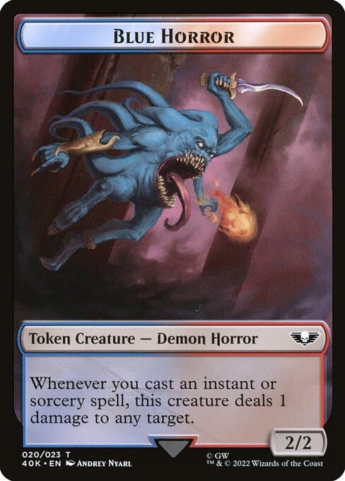 Blue Horror Token