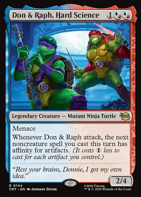 Don & Raph, Hard Science