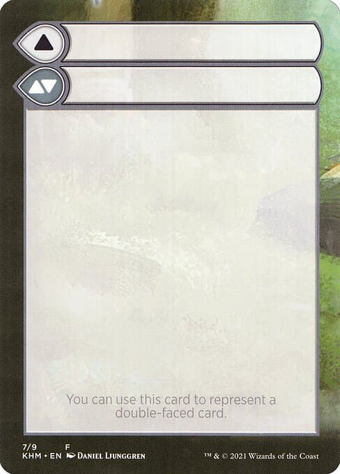 Double-Faced Substitute Card Token