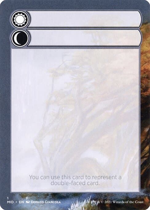 Double-Faced Substitute Card Token