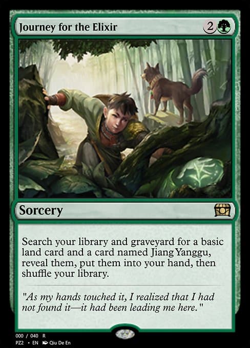 Journey for the Elixir