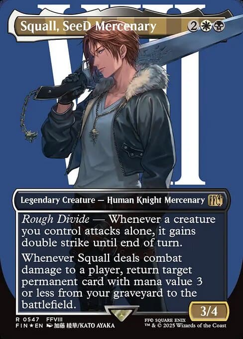 Squall, SeeD Mercenary