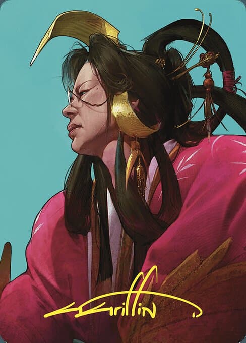 Azami, Lady of Scrolls // Azami, Lady of Scrolls Token