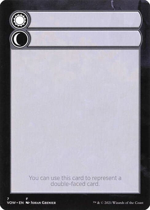 Double-Faced Substitute Card Token
