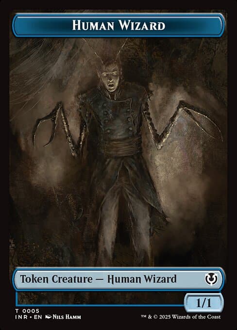 Human Wizard Token