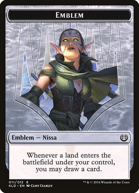Nissa, Vital Force Emblem Token
