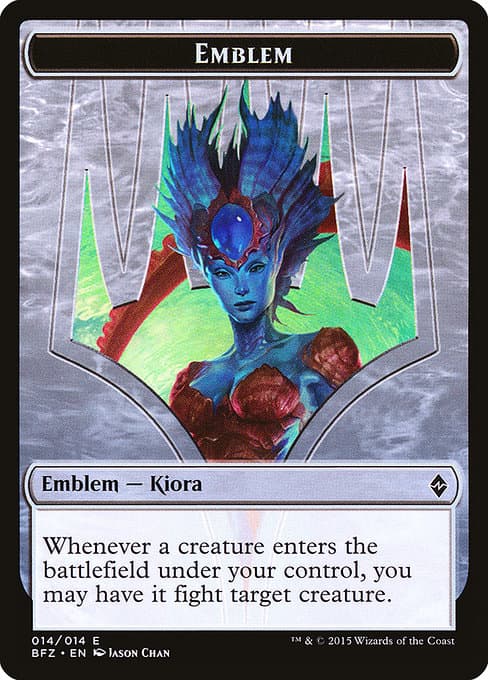 Kiora, Master of the Depths Emblem Token