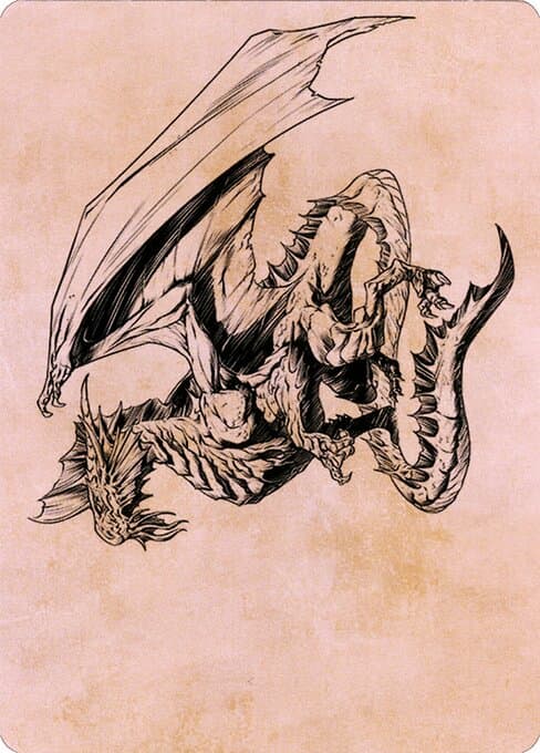 Ancient Silver Dragon // Ancient Silver Dragon Token
