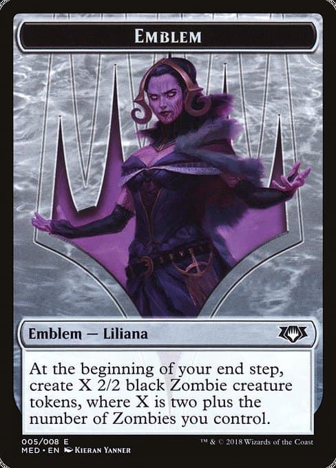 Liliana, the Last Hope Emblem Token
