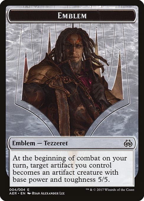 Tezzeret the Schemer Emblem Token
