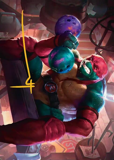 Raphael, Tough Turtle // Raphael, Tough Turtle Token