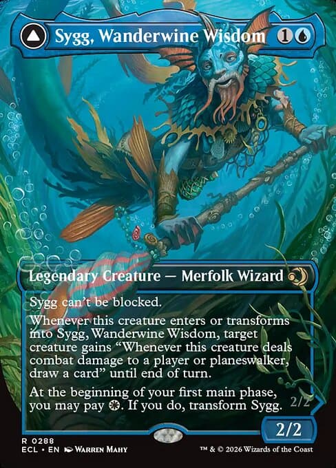 Sygg, Wanderwine Wisdom // Sygg, Wanderbrine Shield