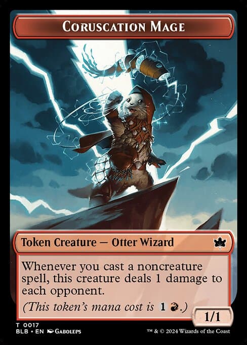 Coruscation Mage Token