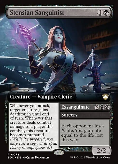 Stensian Sanguinist // Exsanguinate