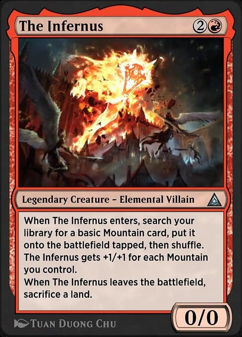 Molten Man, Inferno Incarnate