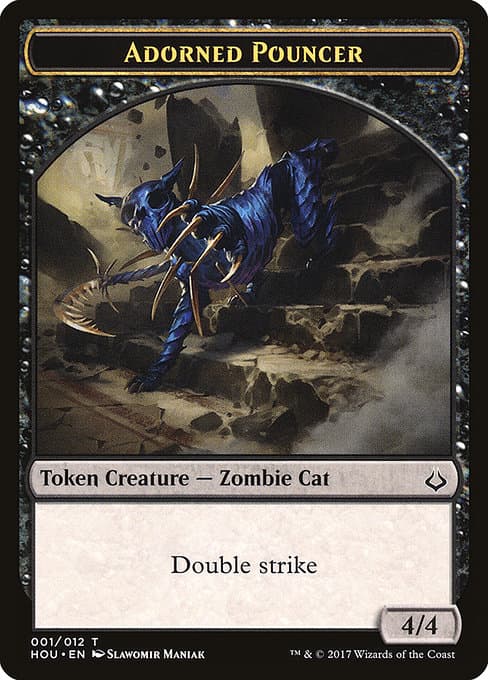 Adorned Pouncer Token
