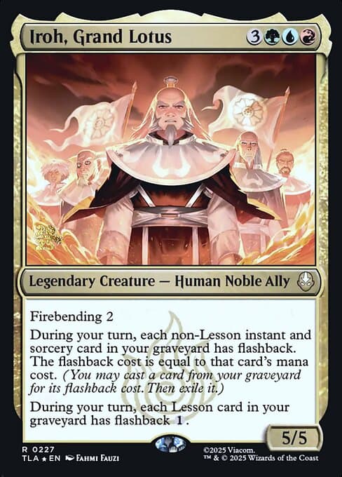 Iroh, Grand Lotus