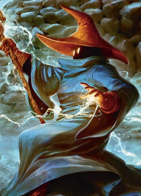 The Destined Black Mage // The Destined Black Mage Token