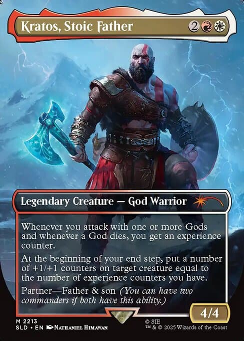 Kratos, Stoic Father