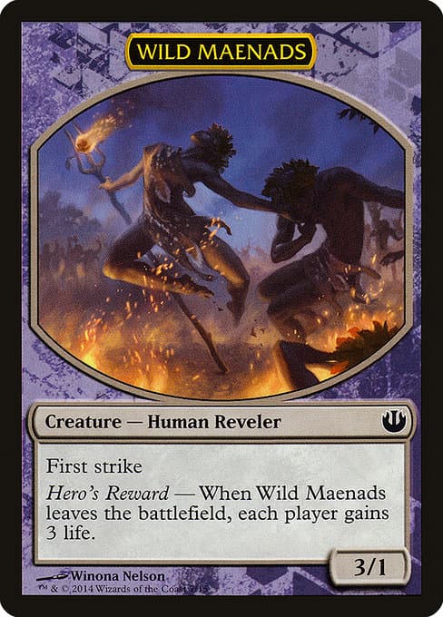 Wild Maenads Token