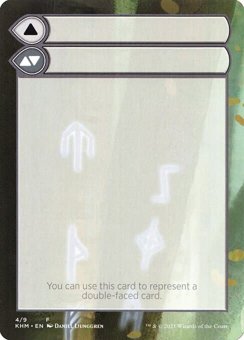 Double-Faced Substitute Card Token