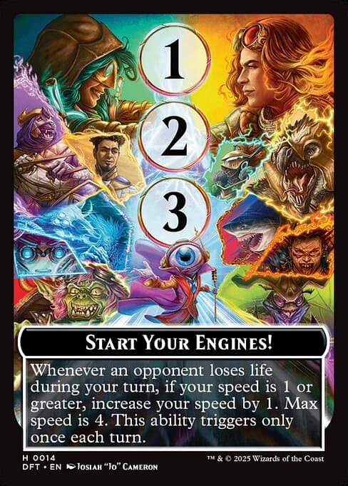 Start Your Engines! // Max Speed Token