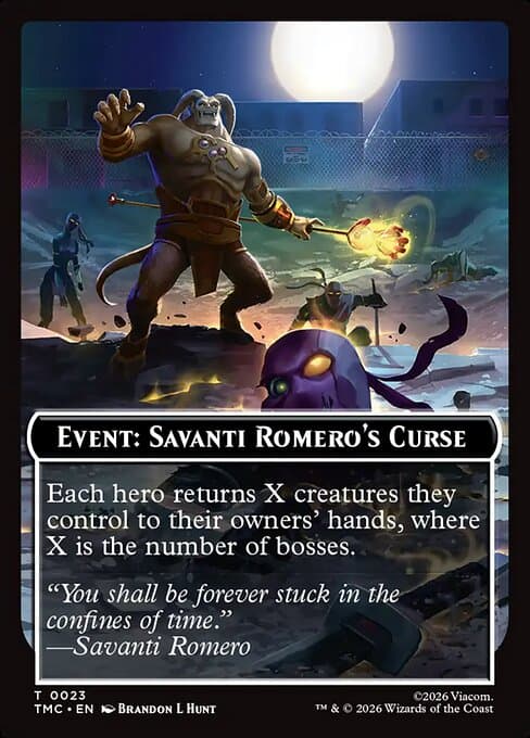 Event: Savanti Romero's Curse Token