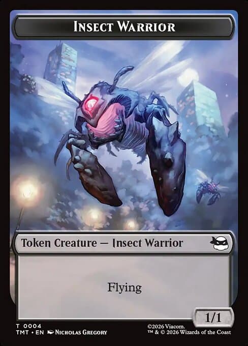 Insect Warrior Token