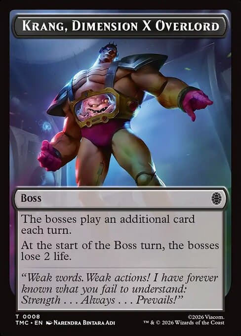 Krang, Dimension X Overlord Token