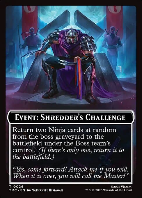 Event: Shredder's Challenge Token