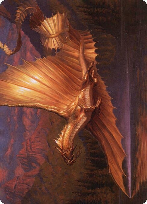Adult Gold Dragon // Adult Gold Dragon Token