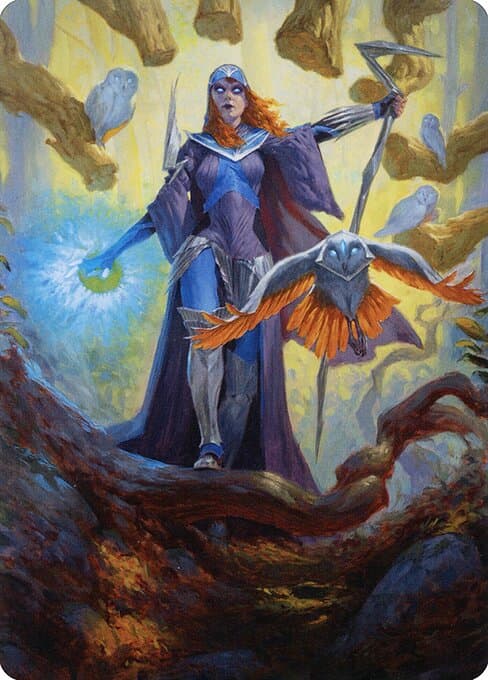 Kasmina, Enigma Sage // Kasmina, Enigma Sage Token