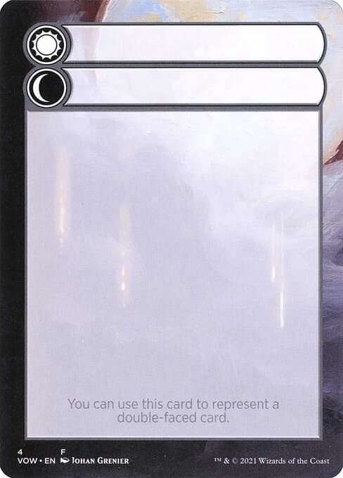 Double-Faced Substitute Card Token