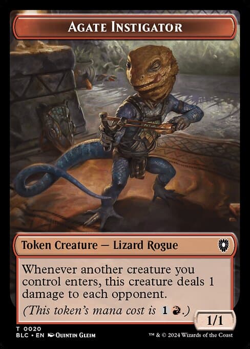 Agate Instigator Token