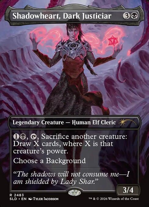 Shadowheart, Dark Justiciar