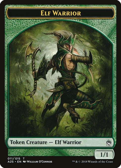 Elf Warrior Token