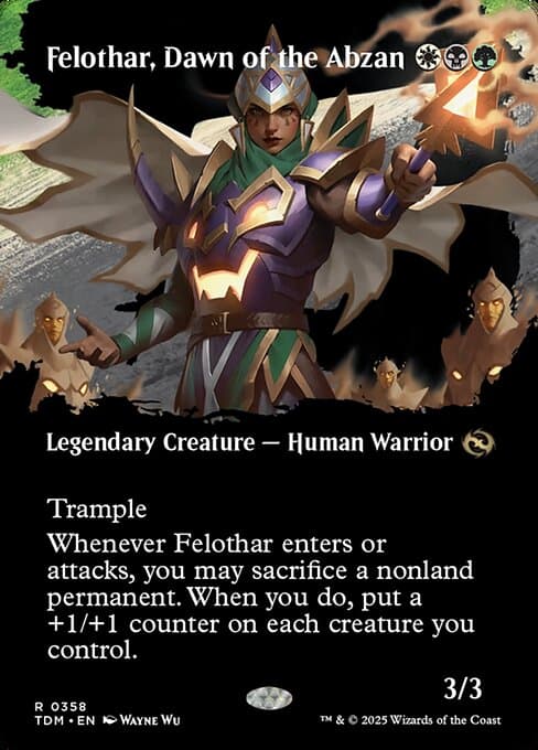 Felothar, Dawn of the Abzan