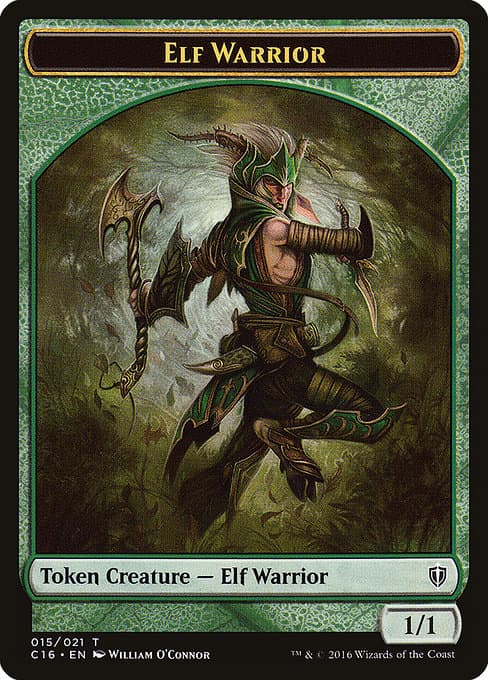 Elf Warrior Token
