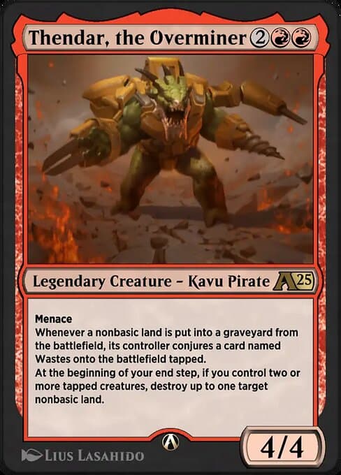 Thendar, the Overminer