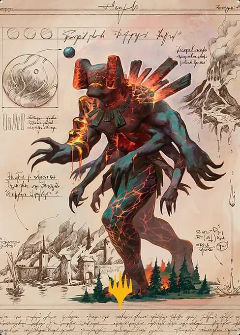 Magmablood Archaic // Magmablood Archaic Token