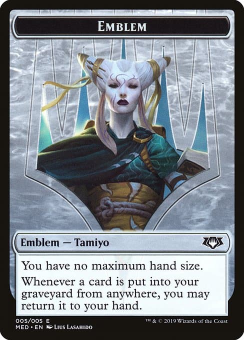 Tamiyo, the Moon Sage Emblem Token