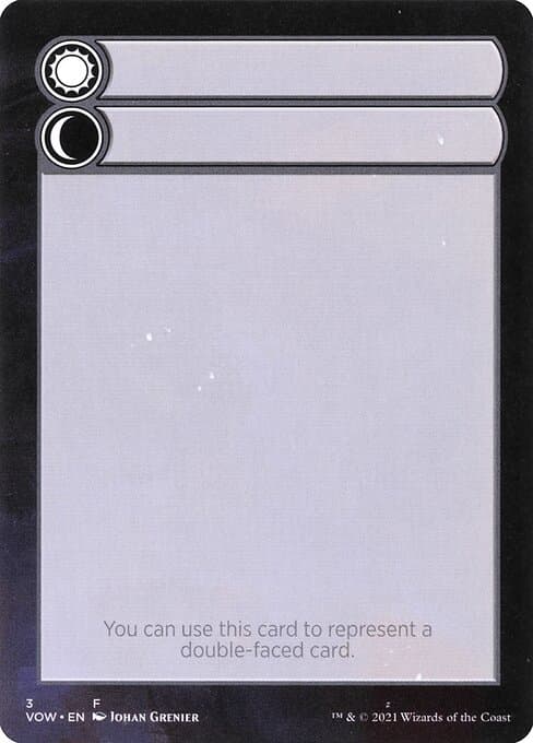 Double-Faced Substitute Card Token
