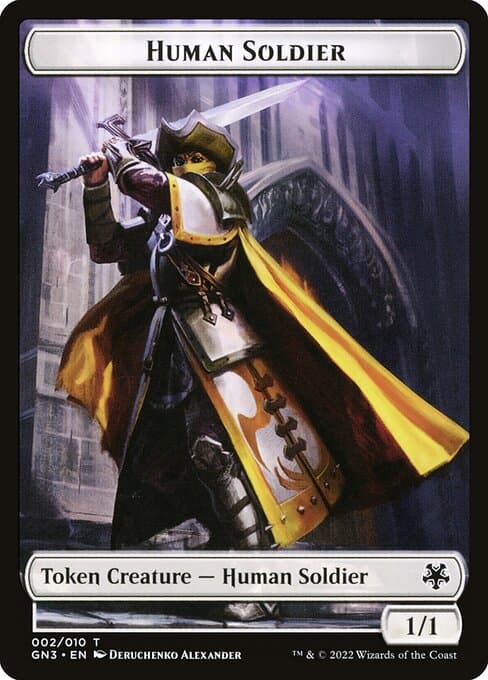 Human Soldier Token