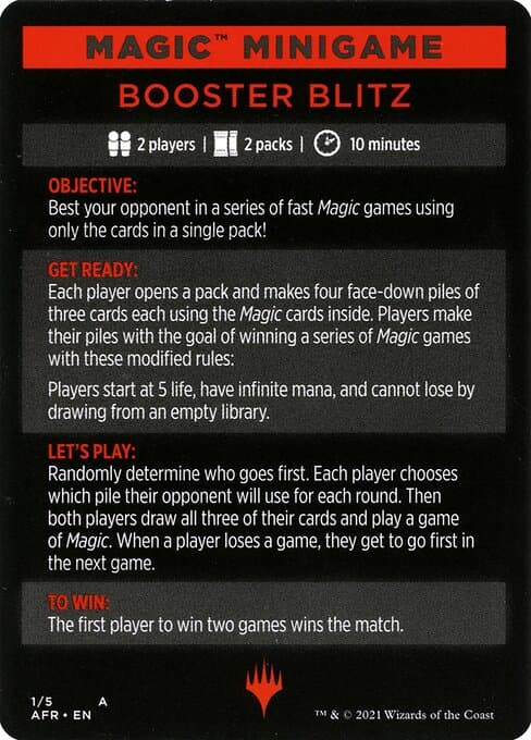 Booster Blitz Token