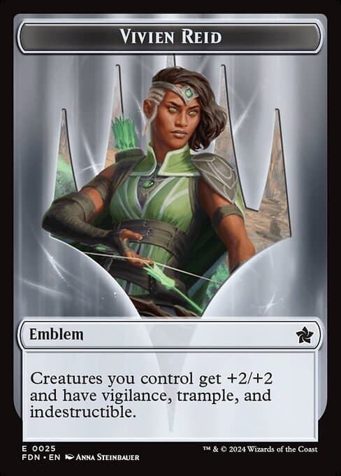 Vivien Reid Emblem Token