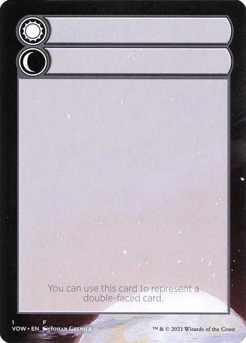 Double-Faced Substitute Card Token