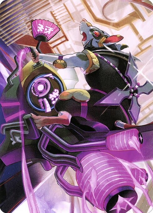 Nashi, Moon Sage's Scion // Nashi, Moon Sage's Scion Token